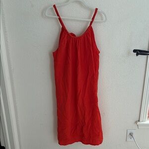 Red Sleeveless Dress